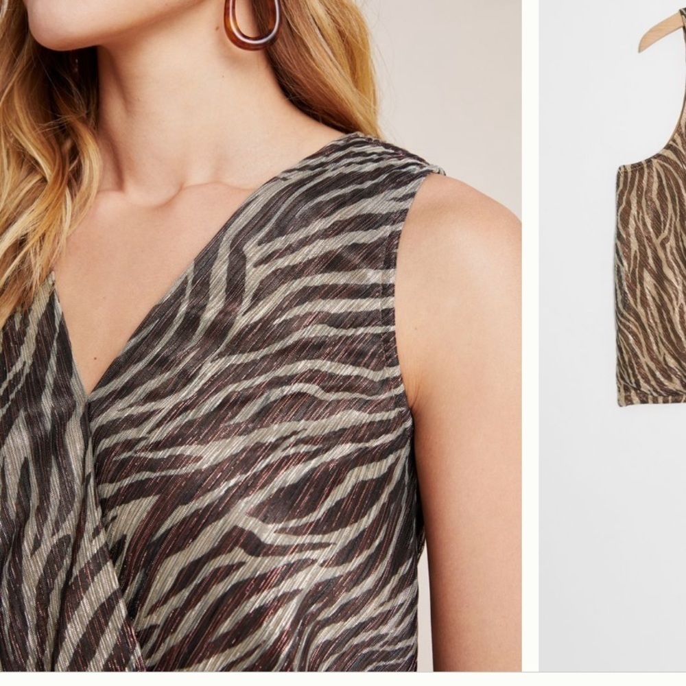 ANTHROPOLOGIE NWT Eri + Ali Kasi Top Size XS - Picture 4 of 12